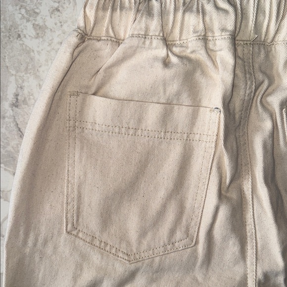 Fashion Nova Cream Distressed Joggers - Picture 7 of 10